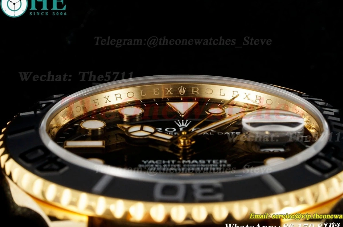 YG 226658 Heavy Dot ARF VR3235(Tungsten Version) Yacht-Master Black RU 42mm 0304